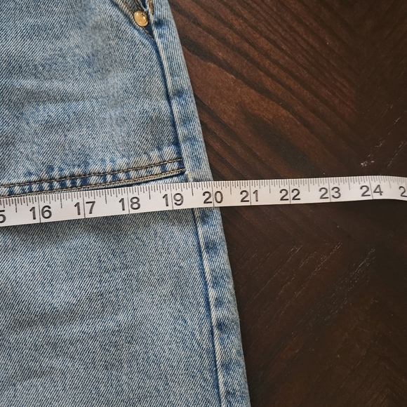 MICHAEL Michael Kors Blue Denim Button Front Midi Skirt - Picture 13 of 13